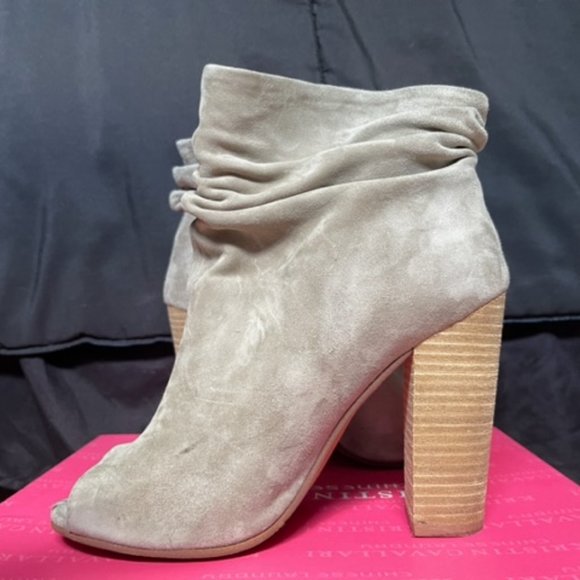 Chinese Laundry Kristin Cavallari Women's Laurel Peep Toe Bootie - Picture 2 of 3